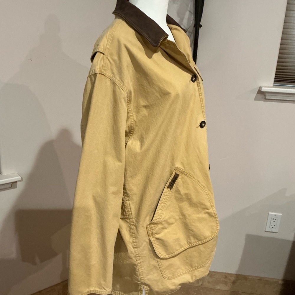 Vintage L.L. Bean/Nubuck Collar Barn Jacket Size L - Picture 2 of 10